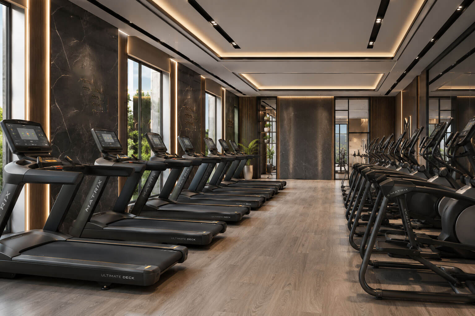 Trotadoras y caminadoras profesionales para gimnasio de alto tráfico en Colombia